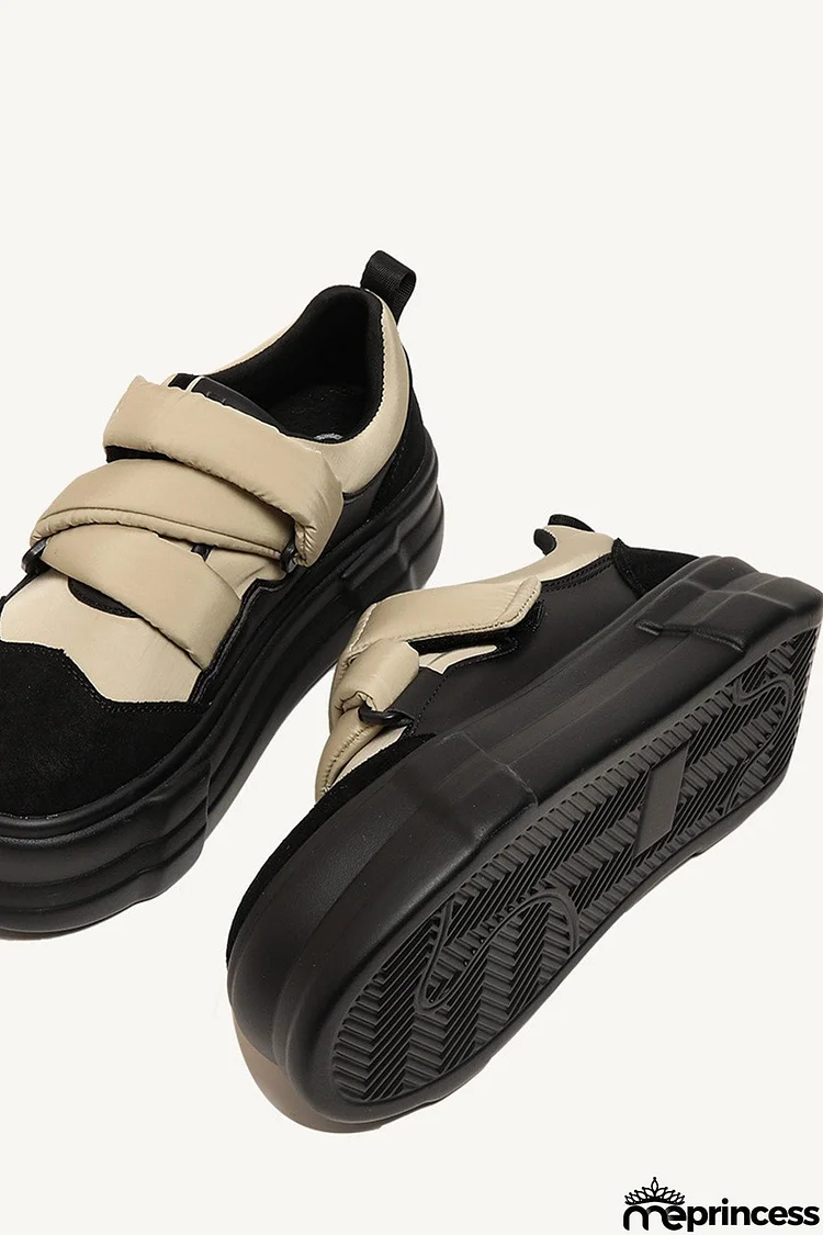 Velcro Platform Sneakers