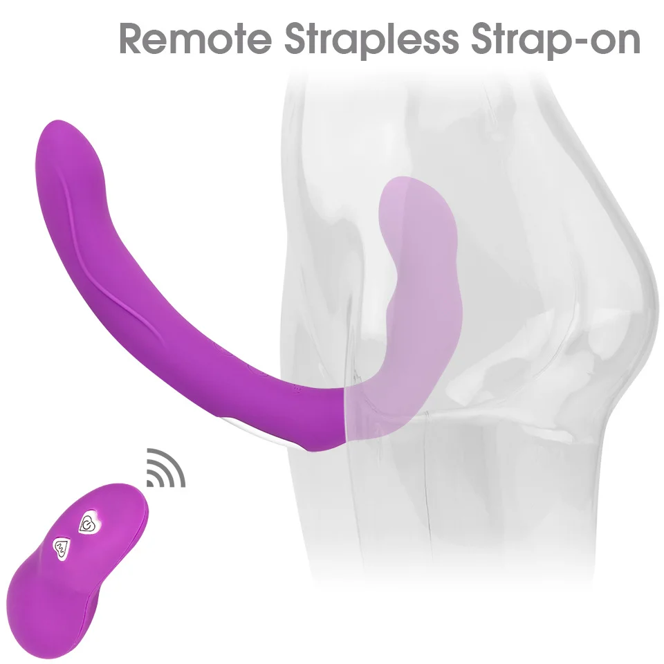 Strapless Strap-On Vibrator