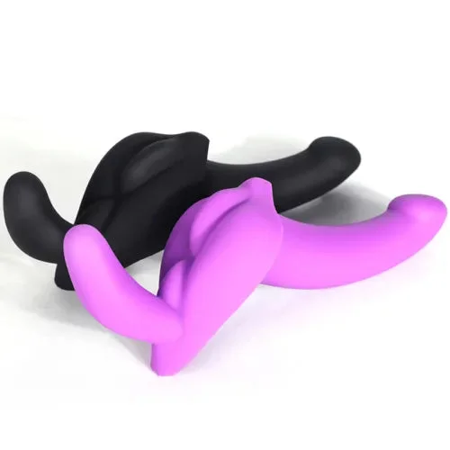 pornhint Pornhint Double Penetration Strap On Harness Dildo Dong Pegging Anal Clit Sex Toys Couple