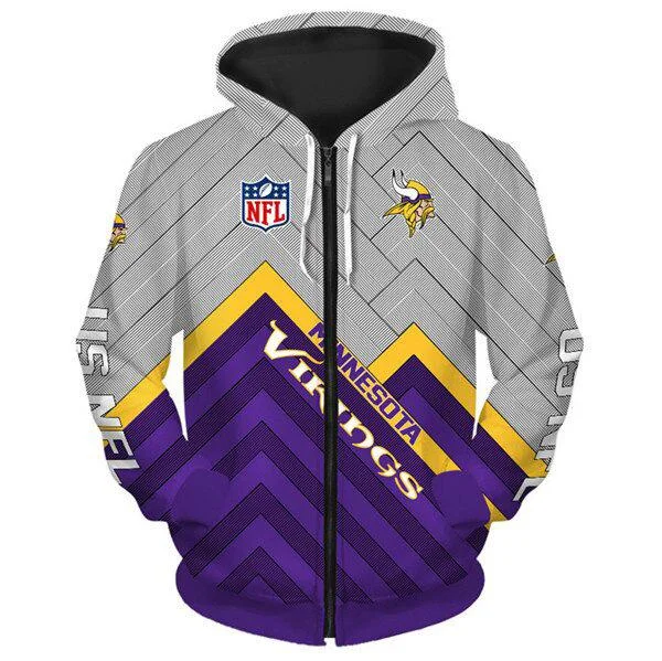 Minnesota Vikings Limited Edition Zip-Up Hoodie