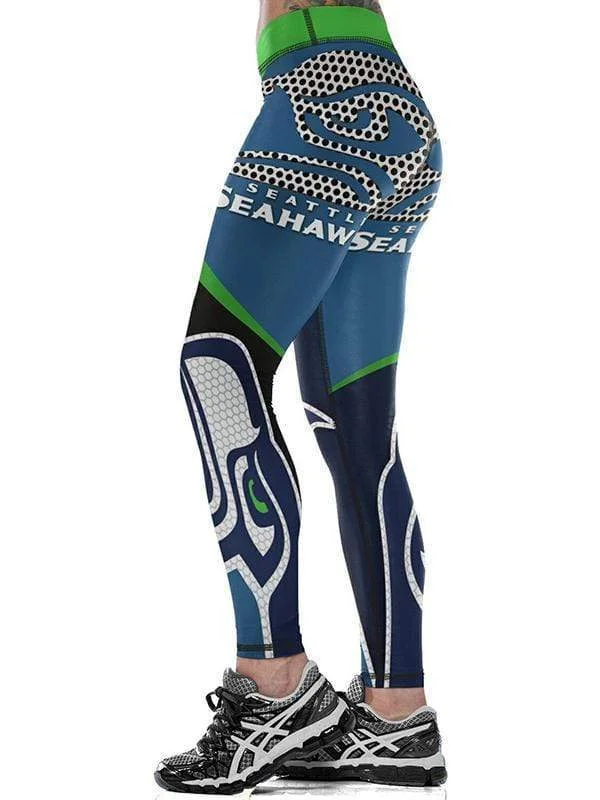 Seattle Seahawks 3D printed sexy fitness yoga pants