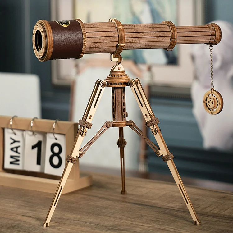 Monocular Telescope 3D Wooden Puzzle
