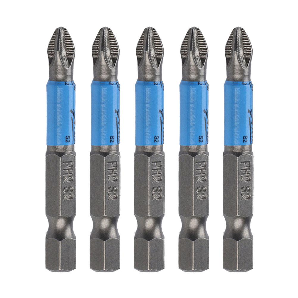 50mm PH2 S2 Cross Bit Drill Head Hex Shank Screwdriver Drill Bit (10pcs), 501 Original
50mm PH2 S2 Cross Bit Drill Head Hex Shank Screwdriver Drill Bit (10pcs), 501 Original