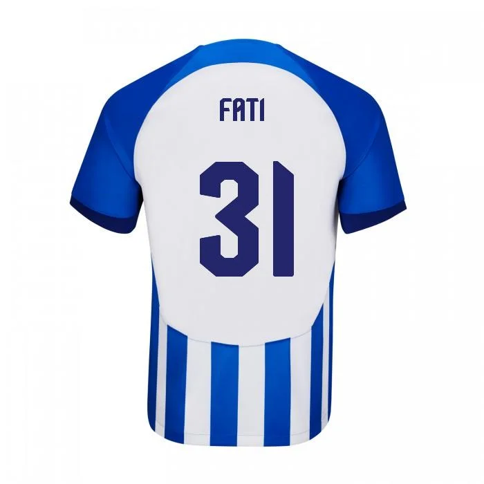 Brighton and Hove Albion Ansu Fati 31 Home Shirt Kit 2023-2024