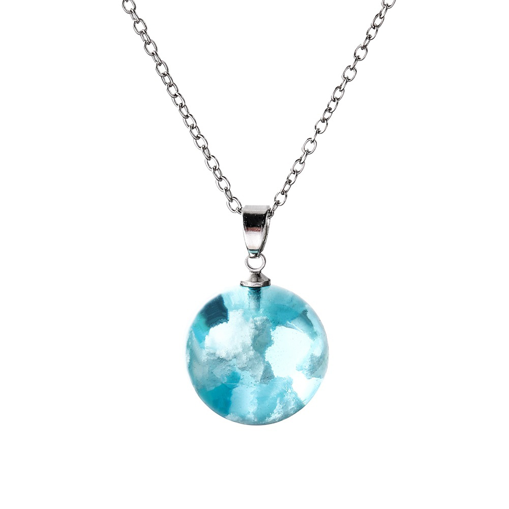 Fashion Handmade Resin Ball Luminous Necklace Women Clavicle Chain Jewelry, 501 Original
Fashion Handmade Resin Ball Luminous Necklace Women Clavicle Chain Jewelry, 501 Original