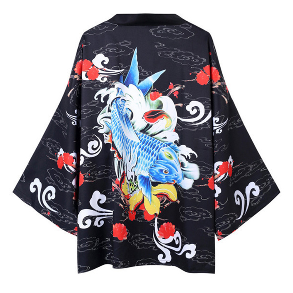 Unisex Personalized Creative Kimono Cloak Robe Sun Protection Shirt / TECHWEAR CLUB / Techwear