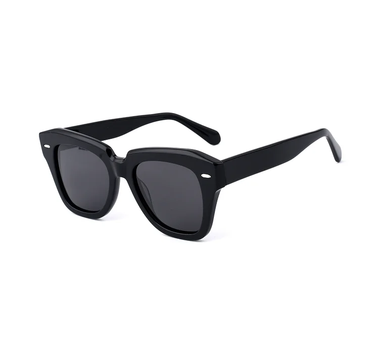 Sunglasses New Fashion italian unisex acetate clear double color frame