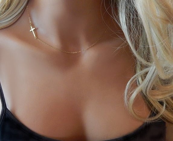 YOY-New Fashion Cross Pendant Necklace