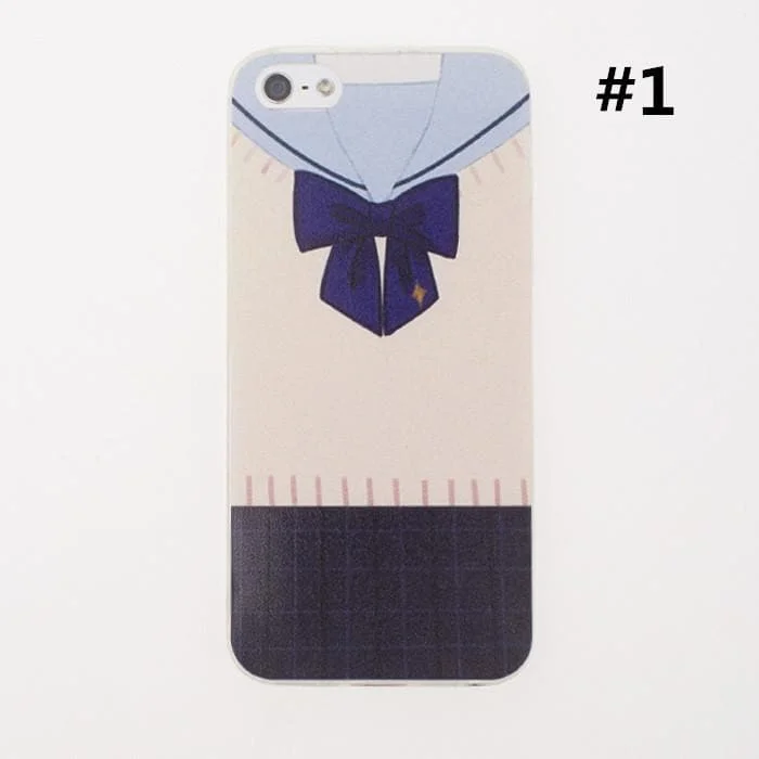 Seifuku Uniform Pattern Iphone Phone Case SP166302