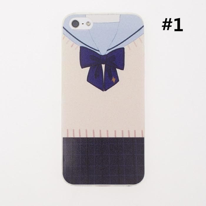 Seifuku Uniform Pattern Iphone Phone Case SP166302