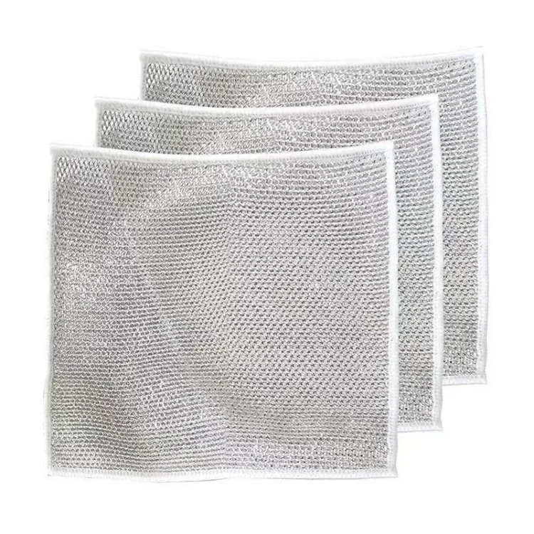 10 PCS Metal Wire Dish Towels (Double Layer)
