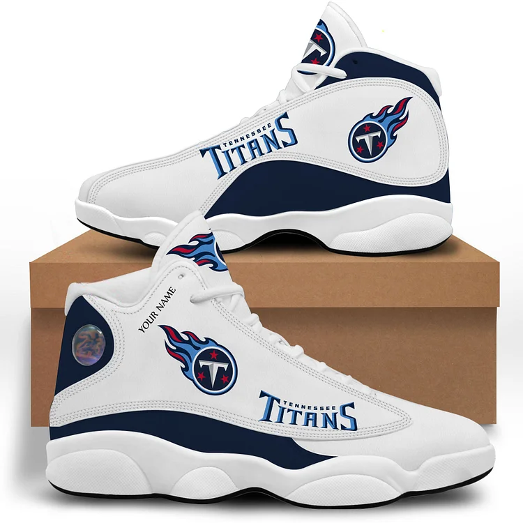 Tennessee Titans Printed Unisex Basketball Shoes