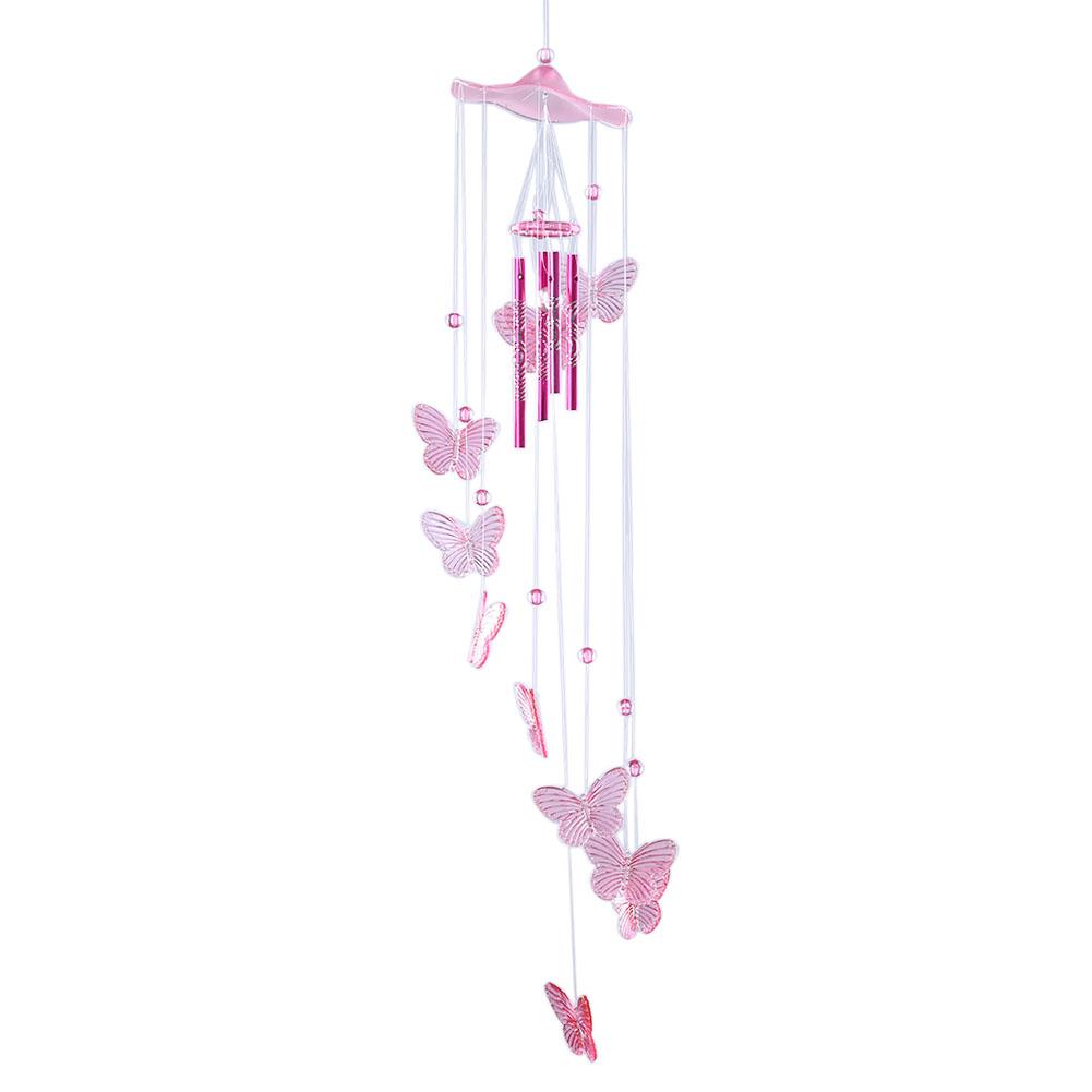 Butterfly Bell Wind Chimes Creative Home Yard Garden Hanging Decor, Pink, 501 Original
Butterfly Bell Wind Chimes Creative Home Yard Garden Hanging Decor, Pink, 501 Original