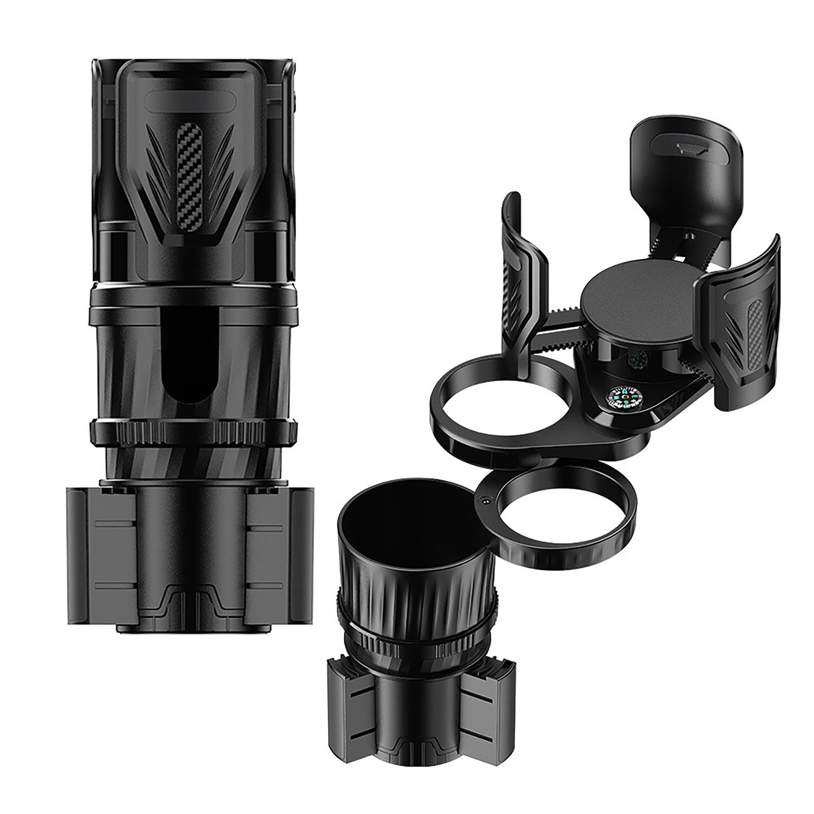 Car Cup Holder Expander 2 in 1 / 4 in 1 Auto Drink Cup Holder with Compass, 501 Original
Car Cup Holder Expander 2 in 1 / 4 in 1 Auto Drink Cup Holder with Compass, 501 Original