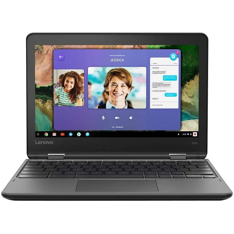 Lenovo 300e Chromebook 2nd Gen 11.6" Touchscreen 4GB RAM 32GB Flash Memory (Refurbished)