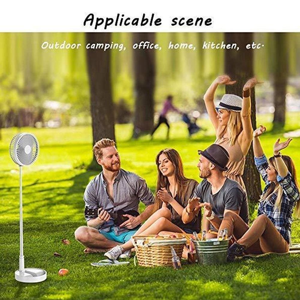 Telescopic Folding USB Charging Fan | 168DEAL