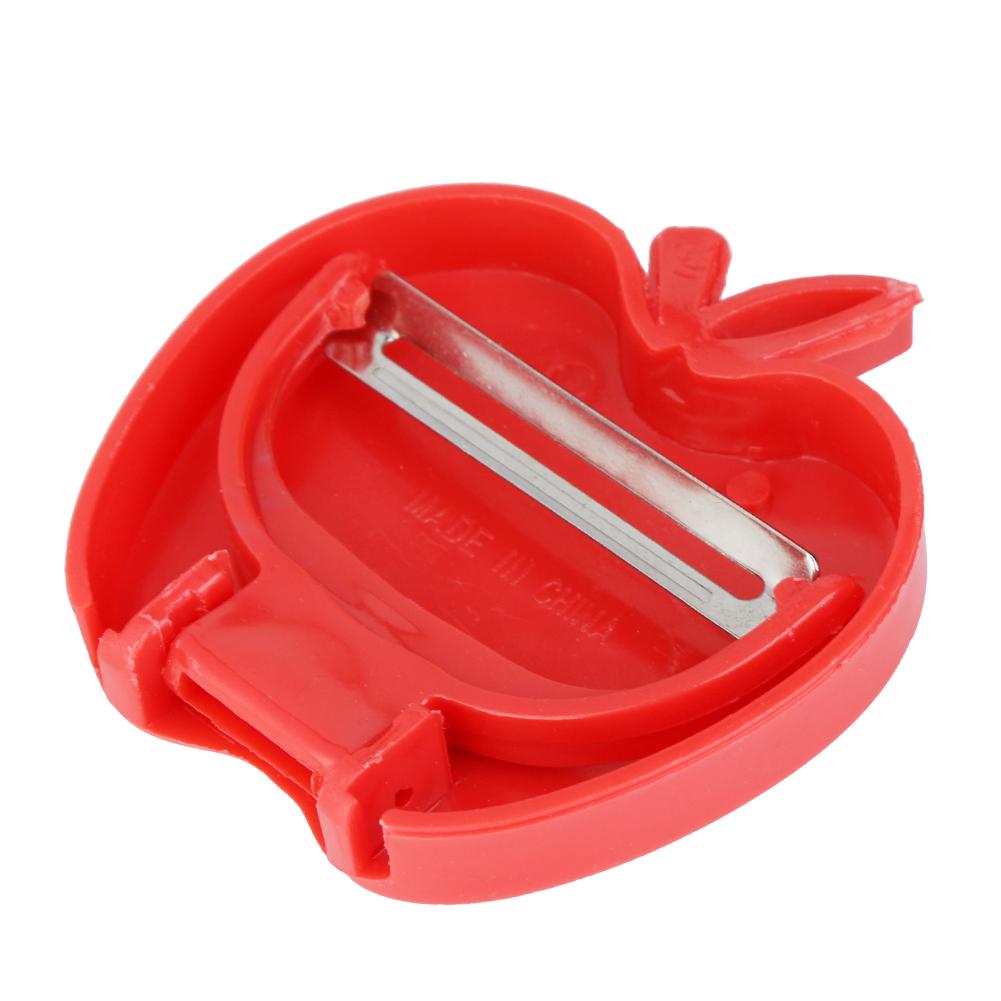Stainless Steel Apple Shape Paring Knife Melon Plane Grater Folding Peeler, Red, 501 Original
Stainless Steel Apple Shape Paring Knife Melon Plane Grater Folding Peeler, Red, 501 Original