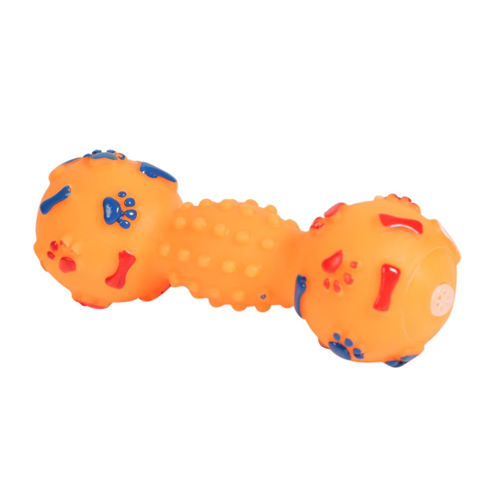 Colorful Dotted Dumbbell Shaped Squeeze Squeaky Faux Bone Pet Dog Toys, 501 Original
Colorful Dotted Dumbbell Shaped Squeeze Squeaky Faux Bone Pet Dog Toys, 501 Original