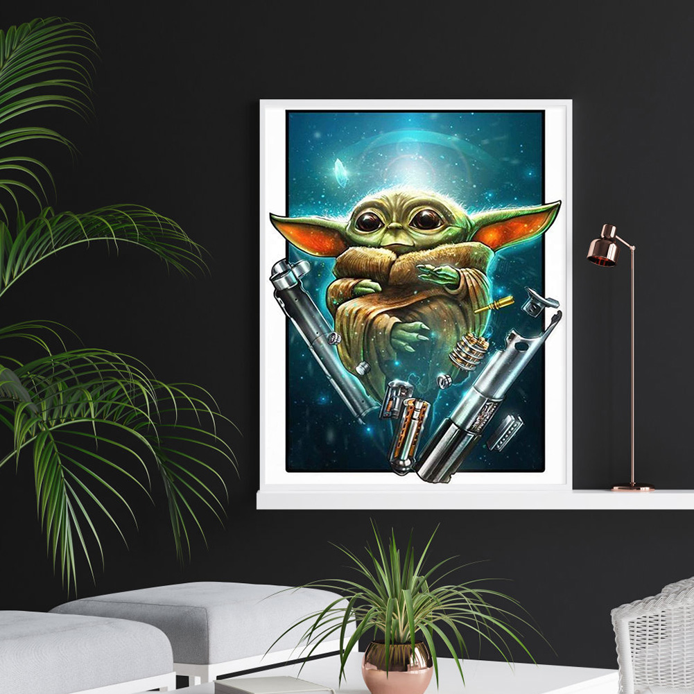 (Multi-Size) Yoda - Round/Square Drill Diamond Painting 30*40cm/40*50cm, Square diamond 30*40cm, 501 Original
(Multi-Size) Yoda - Round/Square Drill Diamond Painting 30*40cm/40*50cm, Square diamond 30*40cm, 501 Original