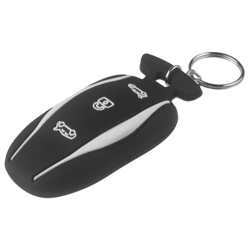 For Tesla Model 3 S Silicone Key Fob Cover Remote Case Protector, Black, 501 Original
For Tesla Model 3 S Silicone Key Fob Cover Remote Case Protector, Black, 501 Original
