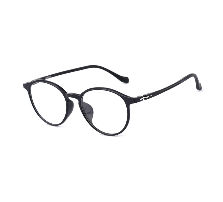 P38705 Fashion style ultem material Optical Glasses Spring Hinge metal temple Eyeglasses Frame light weight