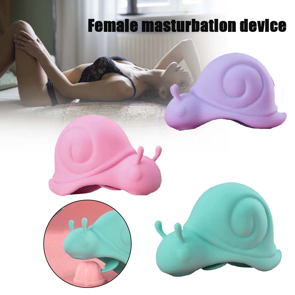 New Snail Sucking Cute Little Jumping Egg Female Orgasm Tongue Licking Vibration Masturator Adult Sex Toys