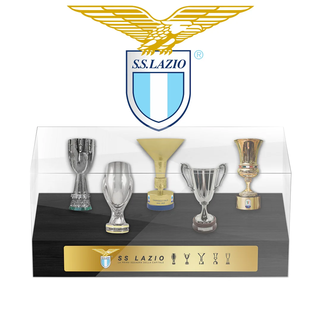 S.S. Lazio Football Club Football Trophy Dispaly Case