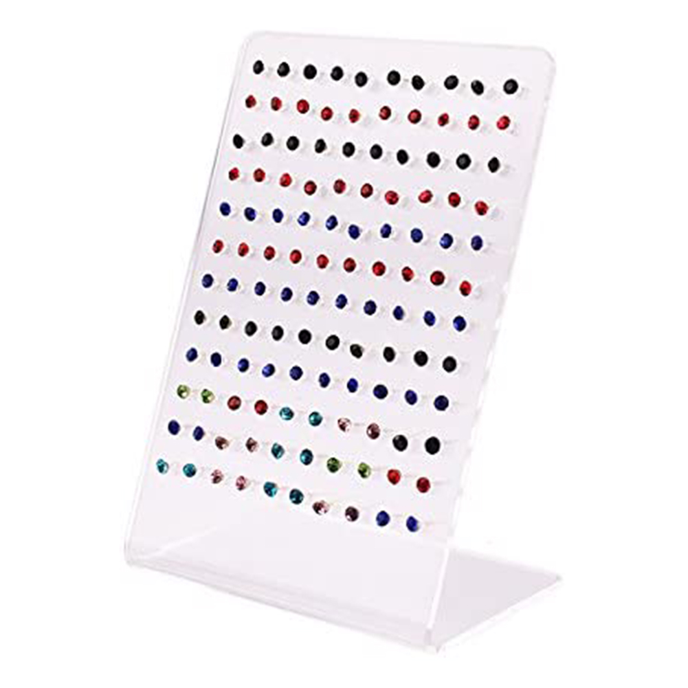 L-shaped Earring Display Board Bangle Ring Jewelry Organizer Storage Shelf, 501 Original
L-shaped Earring Display Board Bangle Ring Jewelry Organizer Storage Shelf, 501 Original