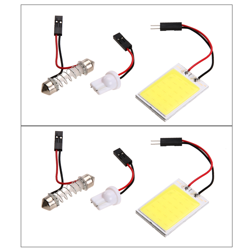 2pcs Xenon HID White COB LED Dome Map Light Bulb Car Interior Panel Lamp, 24smd, 501 Original
2pcs Xenon HID White COB LED Dome Map Light Bulb Car Interior Panel Lamp, 24smd, 501 Original