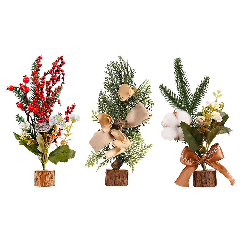 Mini Desktop Christmas Tree Home Table Fruit Matsuba Santa Tree Ornament, 501 Original
Mini Desktop Christmas Tree Home Table Fruit Matsuba Santa Tree Ornament, 501 Original