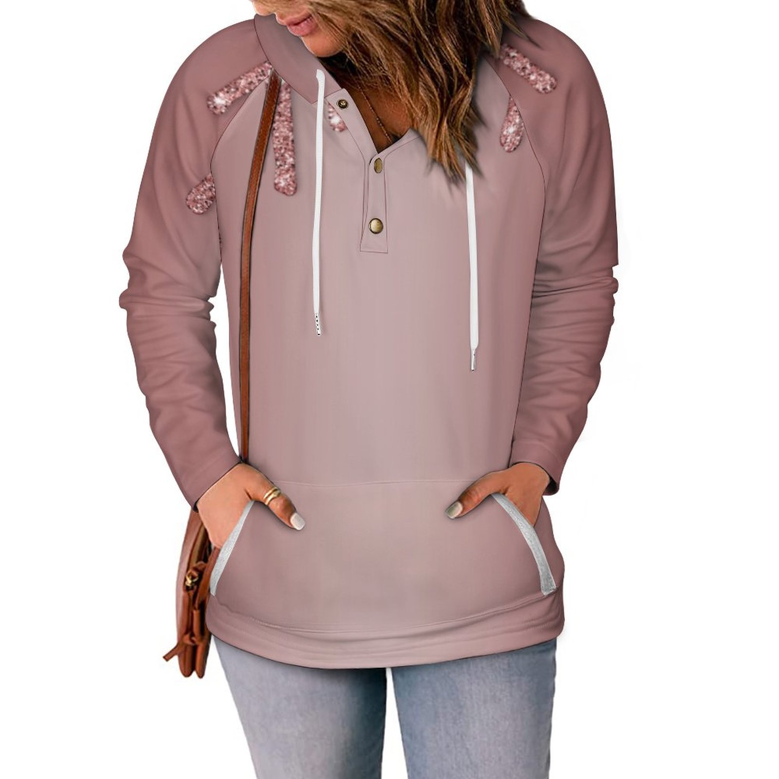 Womens discount sparkly hoodies