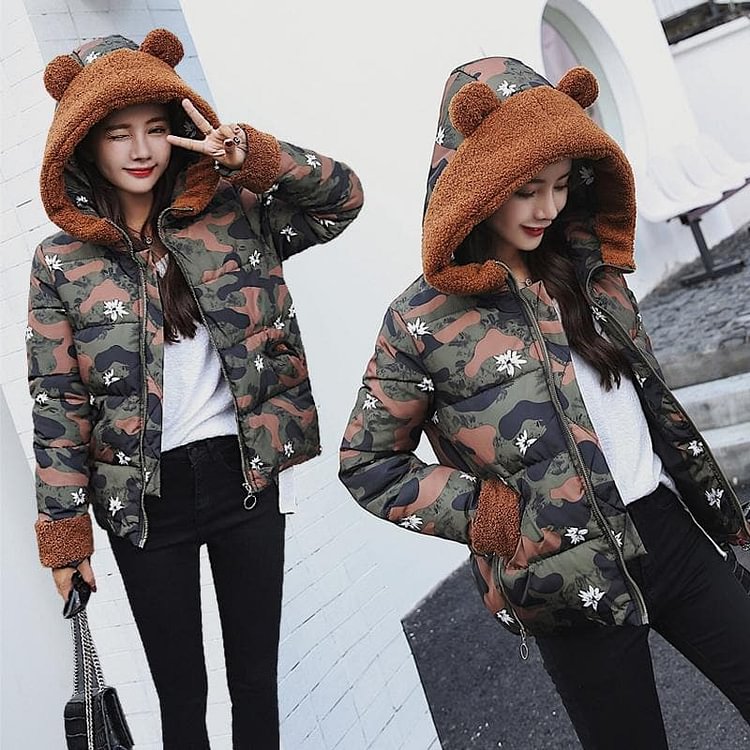 Final Stock! Kawaii Short Winter Fleece Coat SP1710976