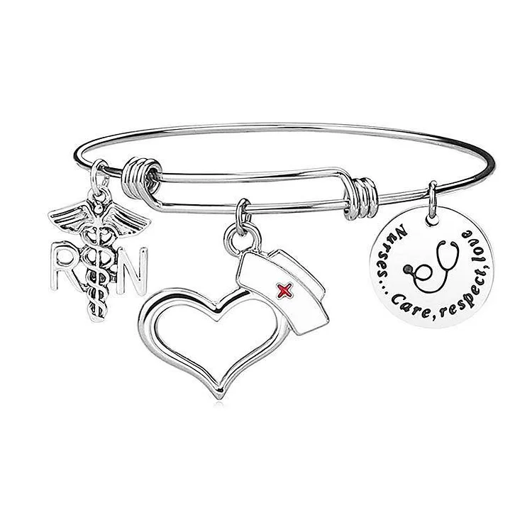 For Nurse - Care Love Nurse Bangle