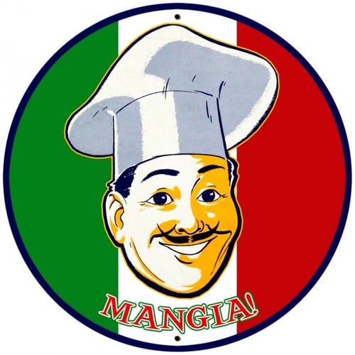 Chef- Round Shape Tin Signs/Wooden Signs - 30*30CM