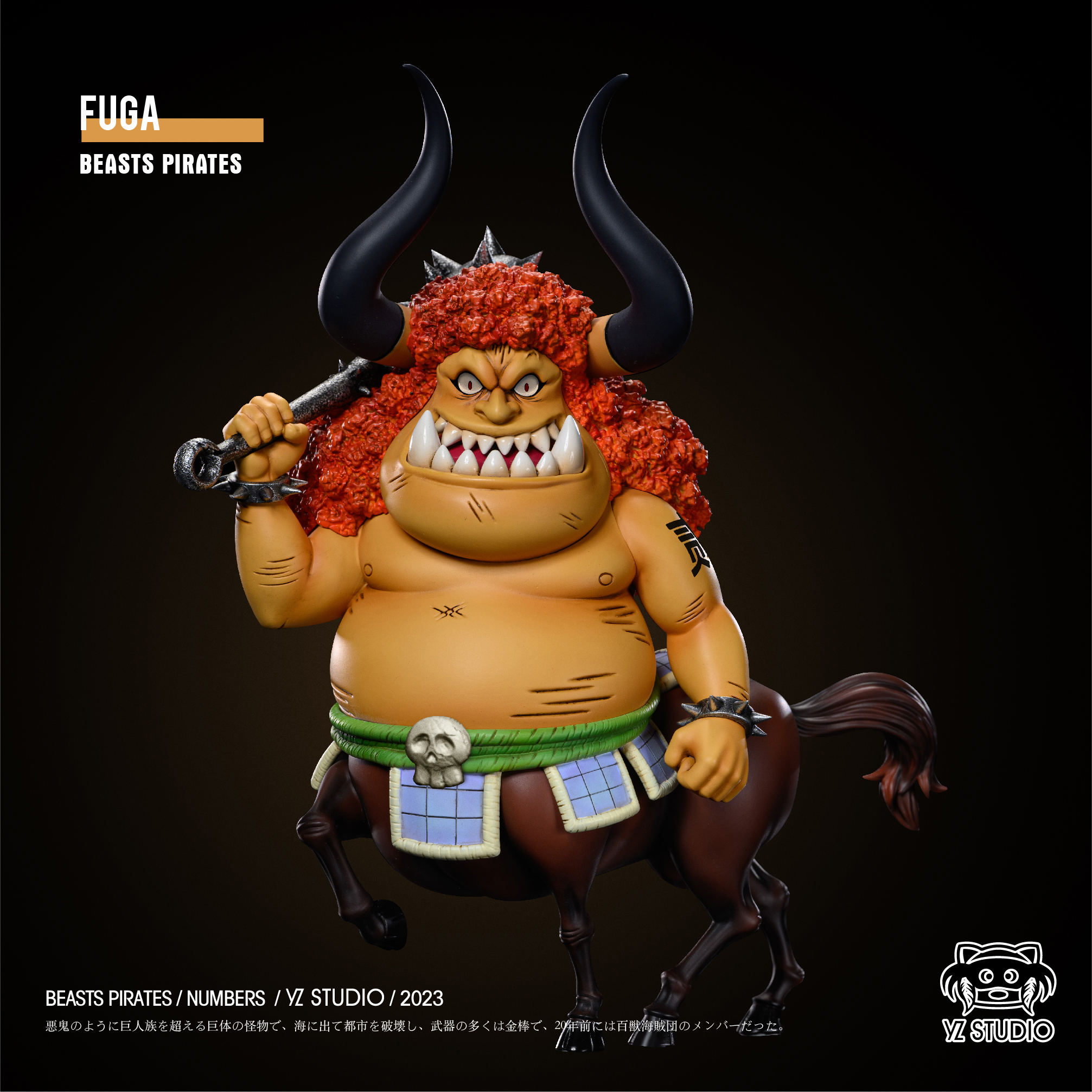 Numbers Series 008 Fuga - ONE PIECE Resin Statue - YZ Studios