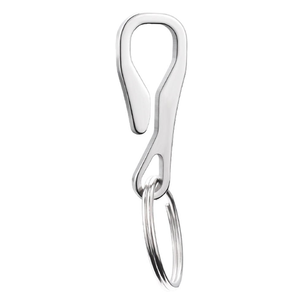 Pocket Key Organizer Clamp Stainless Steel Hanging Buckle Clip w/Keychain, 501 Original
Pocket Key Organizer Clamp Stainless Steel Hanging Buckle Clip w/Keychain, 501 Original