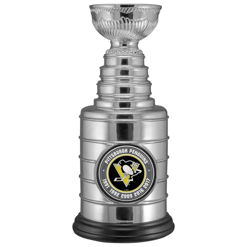 Pittsburgh Penguins NHL  Stanley Cup Champions Resin Replica Trophy 9.8 Inches