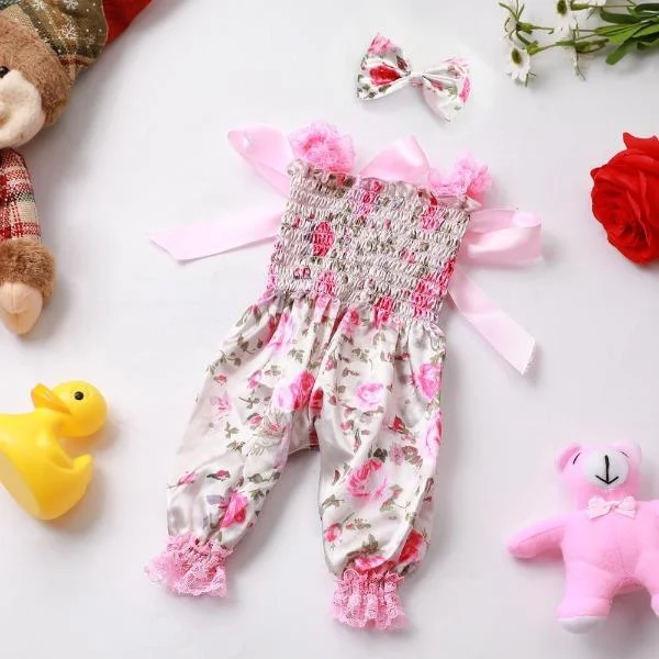 Pink Doll Cloth for 17" Reborn Baby Doll Girl - Reborn Shoppe