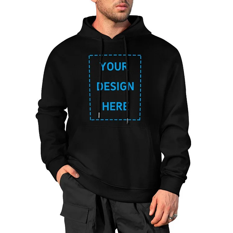 Personalised Cotton Double Sided Hoodies & Sweatshirts With Your Design