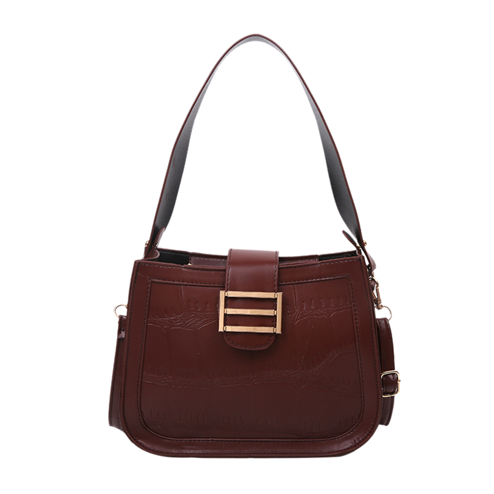 Autumn Stone Pattern Shoulder Messenger Bag Retro Leather Street Tote, Brown, 501 Original
Autumn Stone Pattern Shoulder Messenger Bag Retro Leather Street Tote, Brown, 501 Original