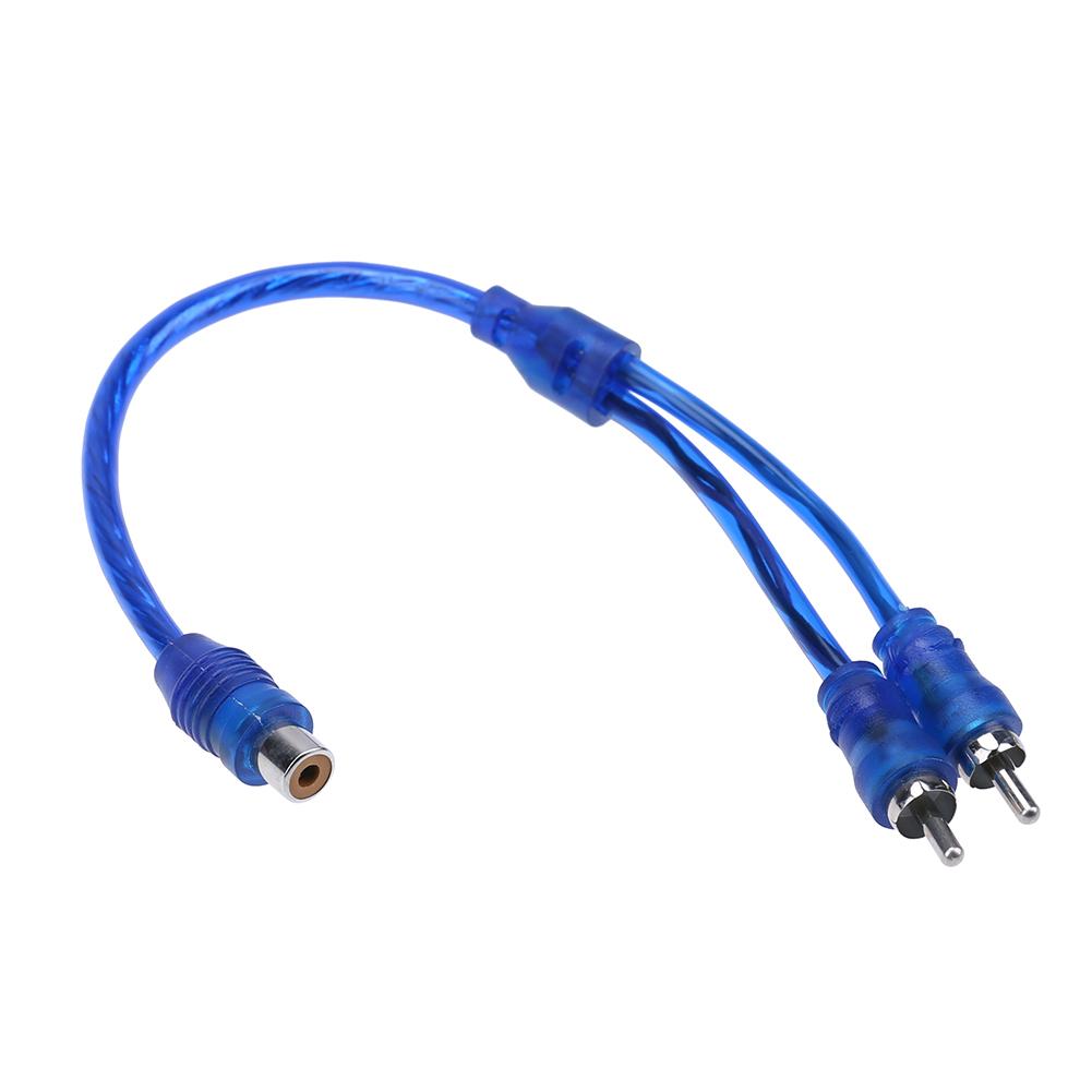 1pc 30cm 2 RCA Male to 1 RCA Female Copper Aluminum Cable for Car Audio, 501 Original
1pc 30cm 2 RCA Male to 1 RCA Female Copper Aluminum Cable for Car Audio, 501 Original