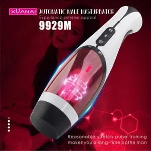 pornhint Pornhint Male Masturbaters Automatic Handsfree Telescopic Cup Stroker Sex Toys For Men