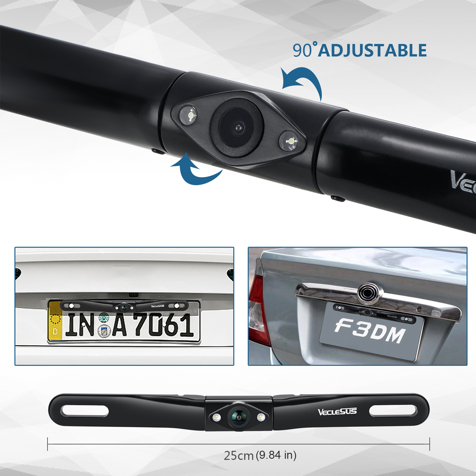 How to Use a Backup Camera Correctly VECLESUS® Rear View Safety GING