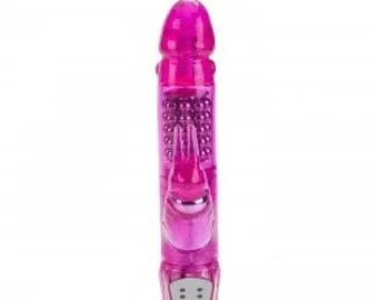 pornhint Pornhint Waterproof Jack Rabbit 5 Rows - Pink
