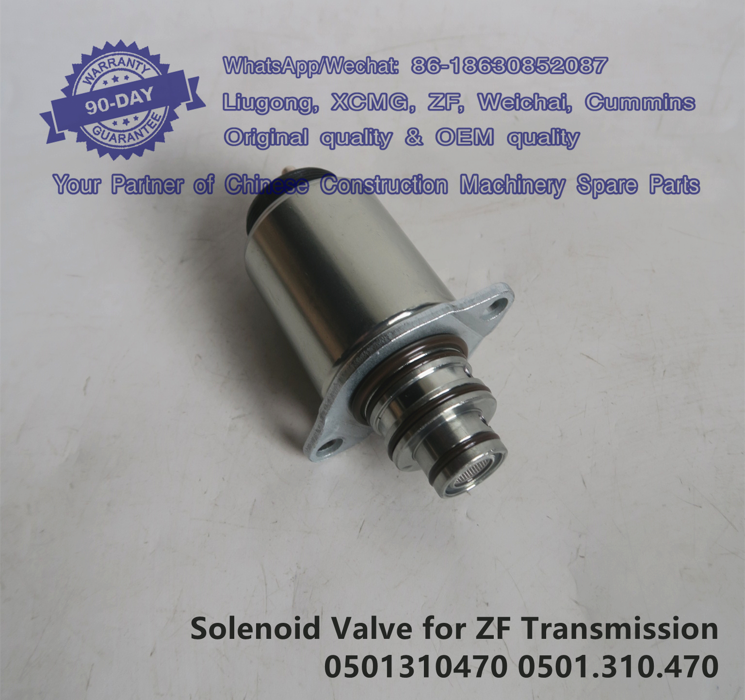 0501310470 New Solenoid Valve for ZF Transmission WG200 6WG260,0501.310