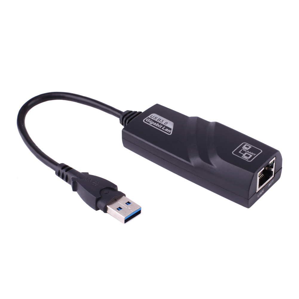 USB 3.0 to 10/100/1000 Gigabit RJ45 Ethernet LAN Network Adapter 1000Mbps, 501 Original
USB 3.0 to 10/100/1000 Gigabit RJ45 Ethernet LAN Network Adapter 1000Mbps, 501 Original