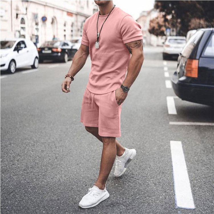 Casual Mens Sports Multi-color Suit