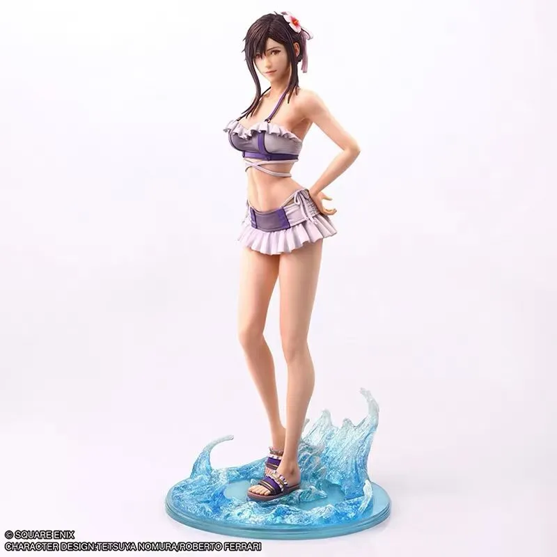 SQUARE ENIX - Final Fantasy VII Rebirth STATIC ARTS Tifa Lockhart -Swimsuit Ver.- (Licensed)-