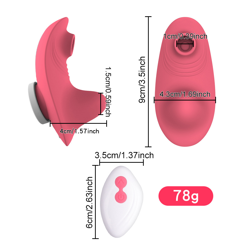 Subscriber Exclusive — App Control Invisible Wearable Sucking Panty Vibrator By Rose Toy
