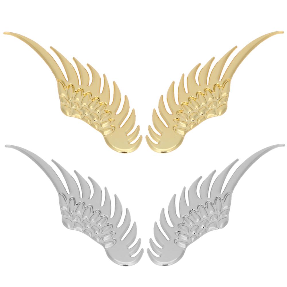 2pcs Car Angle Wings Shape 3D Carved Metal Sticker Car External Decoration, Silvery, 501 Original
2pcs Car Angle Wings Shape 3D Carved Metal Sticker Car External Decoration, Silvery, 501 Original